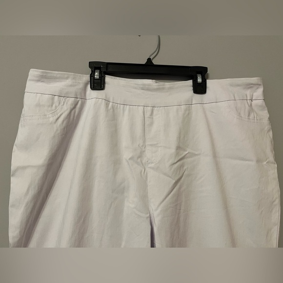 Soft Surroundings White Cropped/ankle Pant Size 2x - Picture 5 of 7
